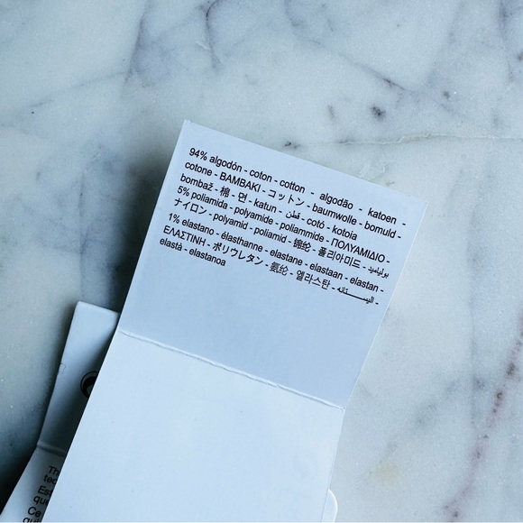 Zara grey melange cotton socks - Picture 3 of 3